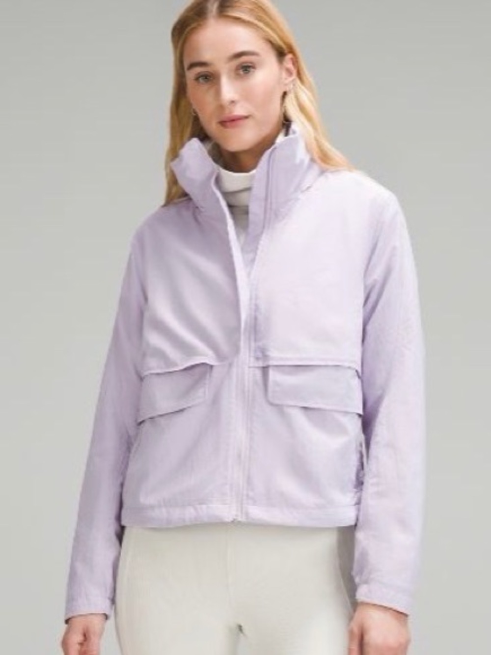 Lululemon Always Effortless Jacket in Lilac Ether